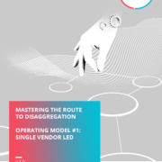 Operating Model nr.1 - Single Vendor Led