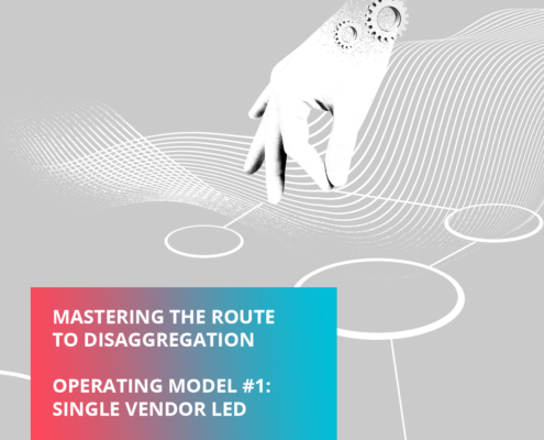 Operating Model nr.1 - Single Vendor Led