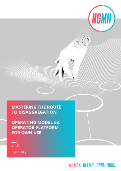 Operating Model nr.3 - Operator Platform for Own Use